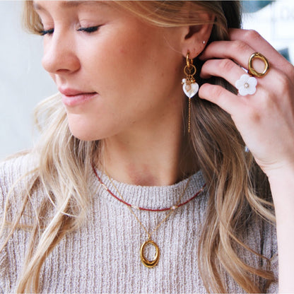 Miyuki necklaces - Chocolate Crush