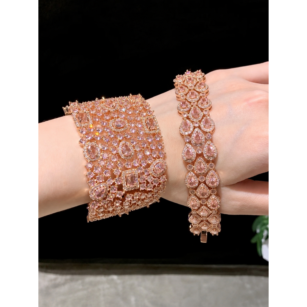 Blush Diamond Couture Jewelry Set