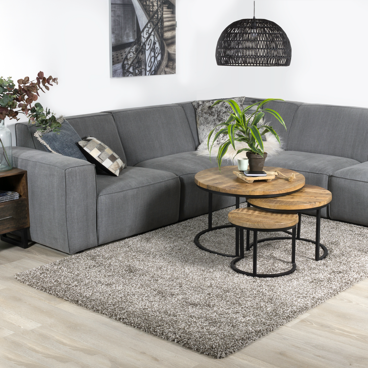 Carpet Rome Stone 200 x 290 cm