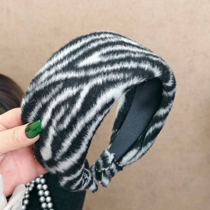 Zebra Print Statement Headband