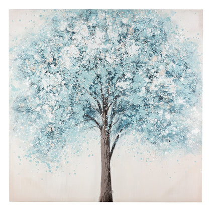 Painting "Bleu Arbre"