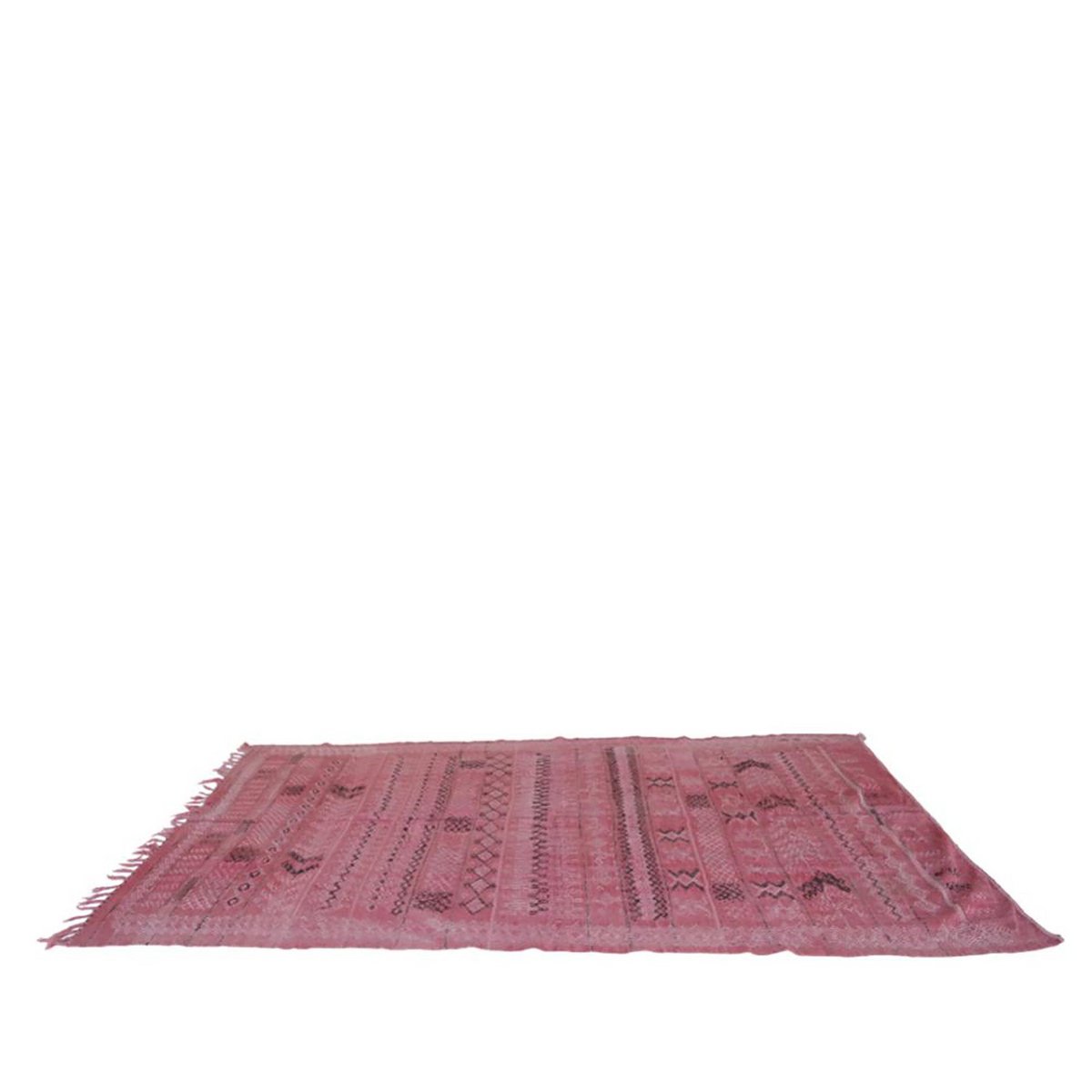 Pure wool Moroccan Kilim Berber rug 144 x 278 cm