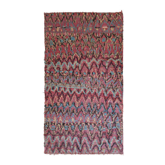 Pure wool Moroccan Kilim Berber rug 144 x 240 cm