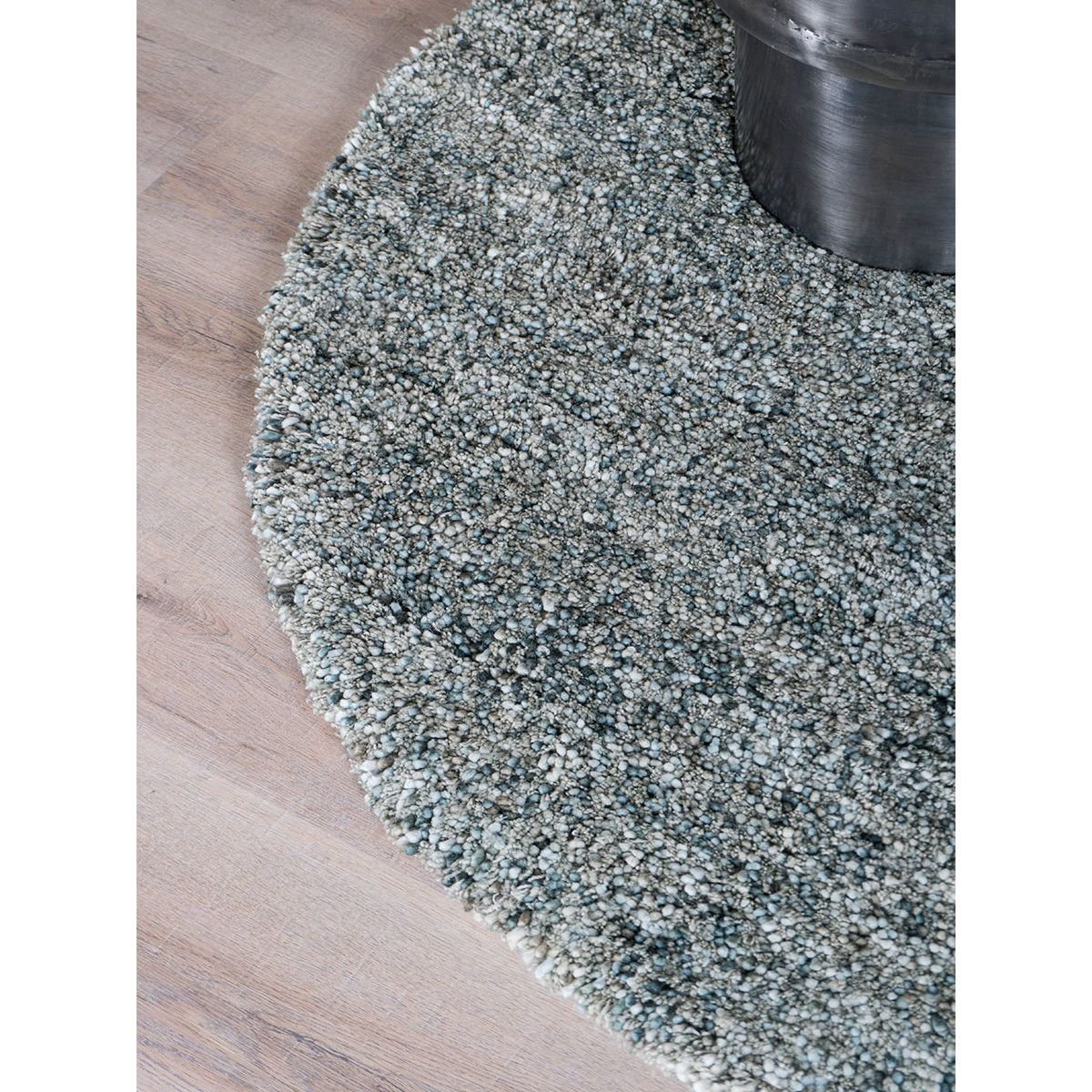 Rug Zumba C5 Green Round ø160 cm
