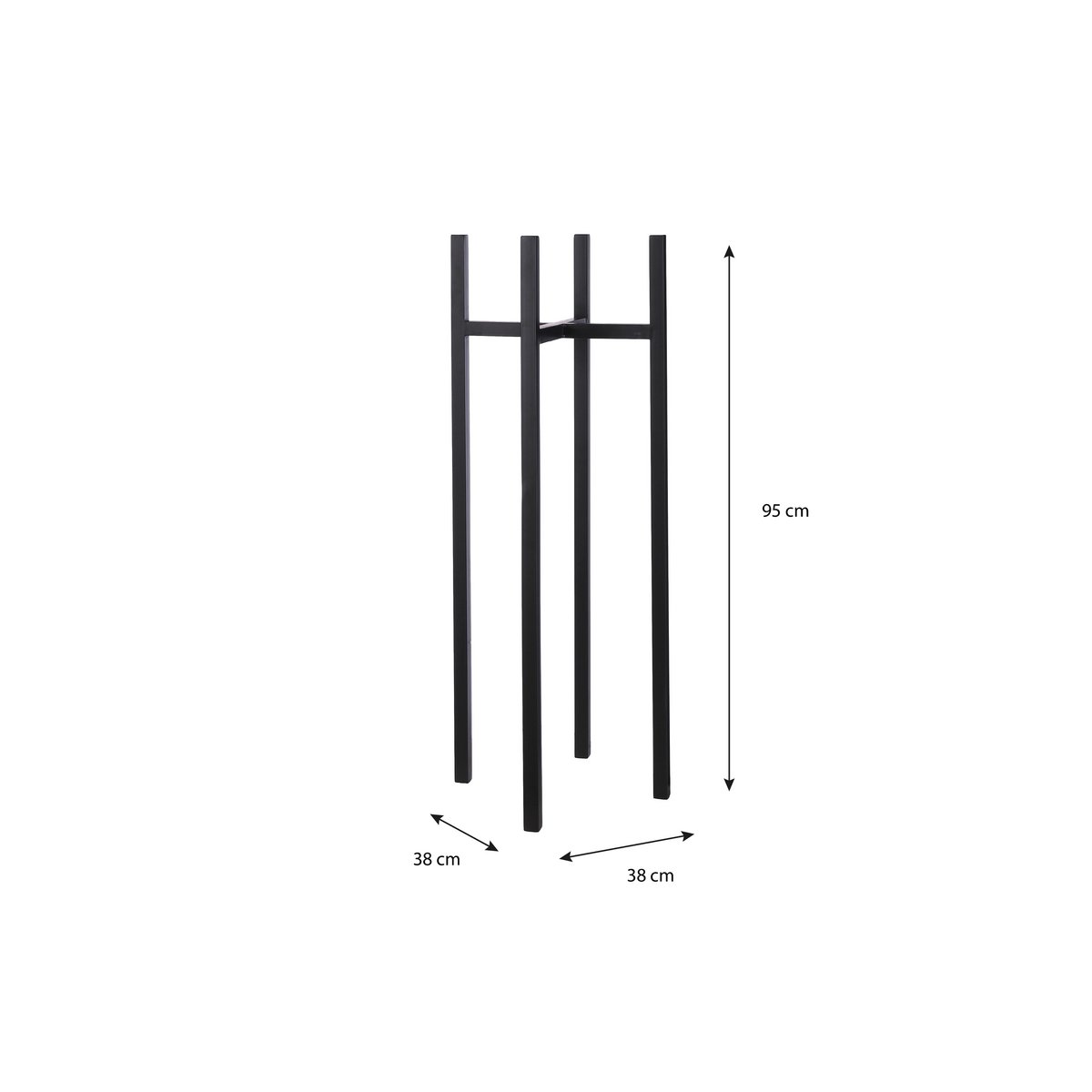 Plant stand Ascot Black