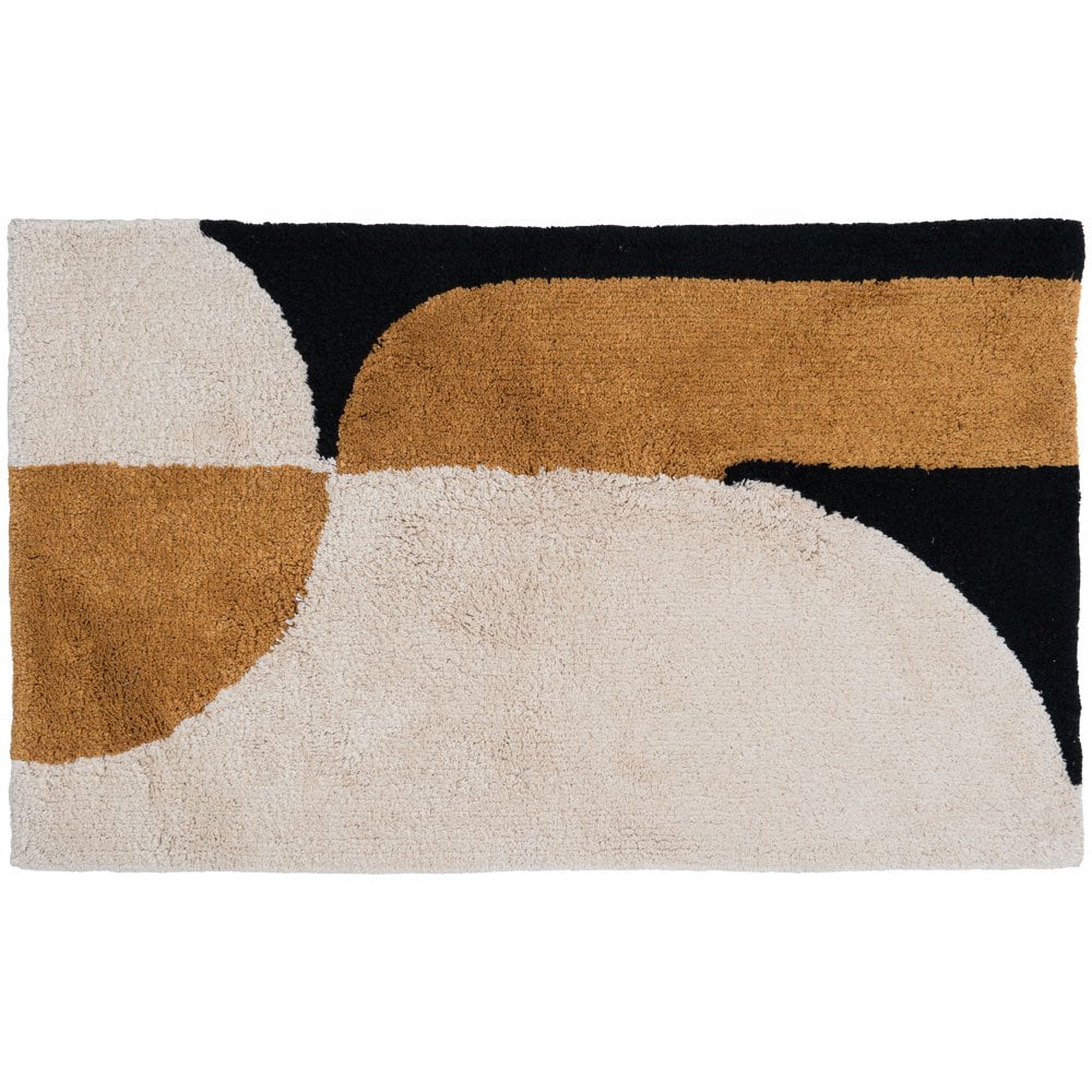 Bath mat Bowie - Ocher 60 x 100 cm