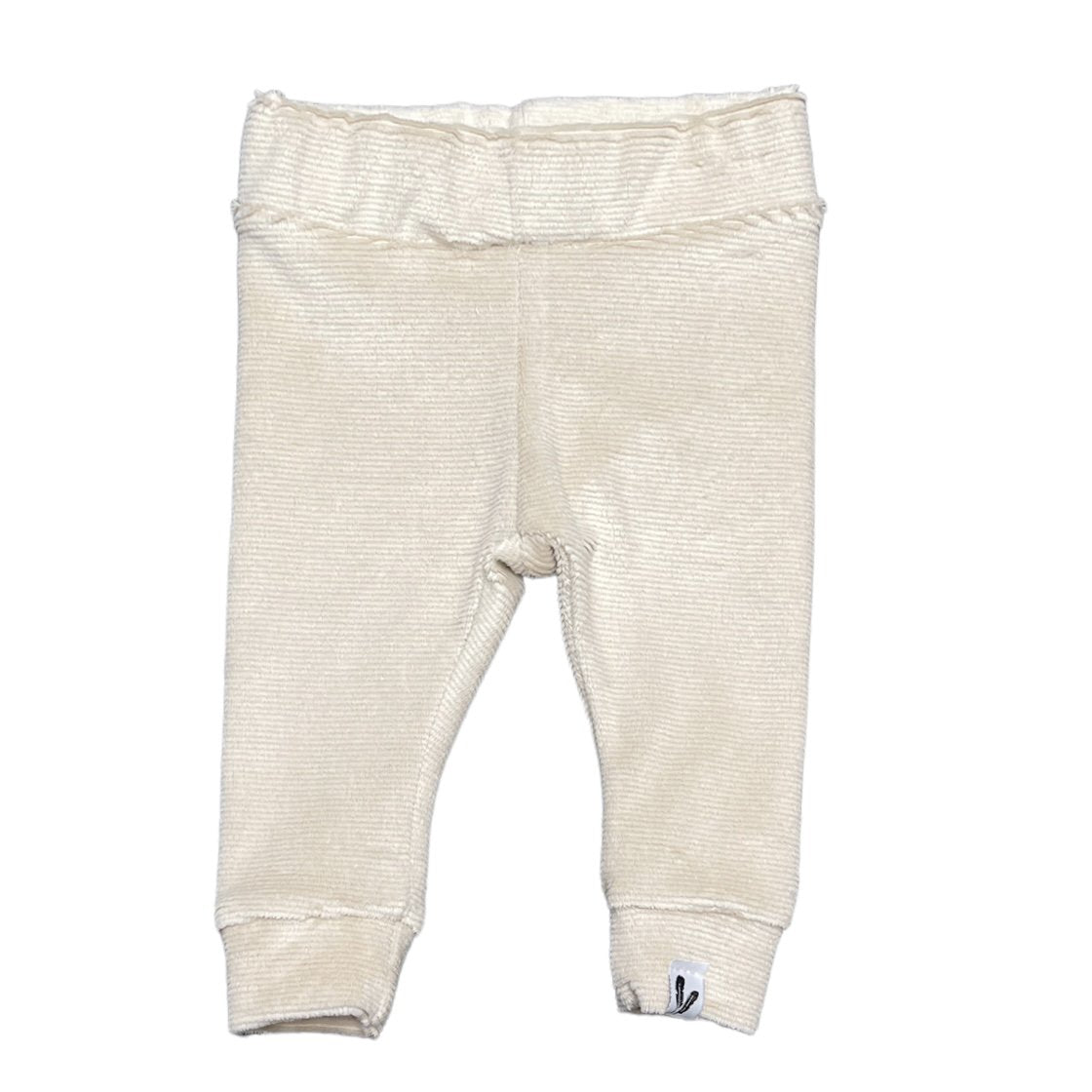 Newborn pants small cord light beige
