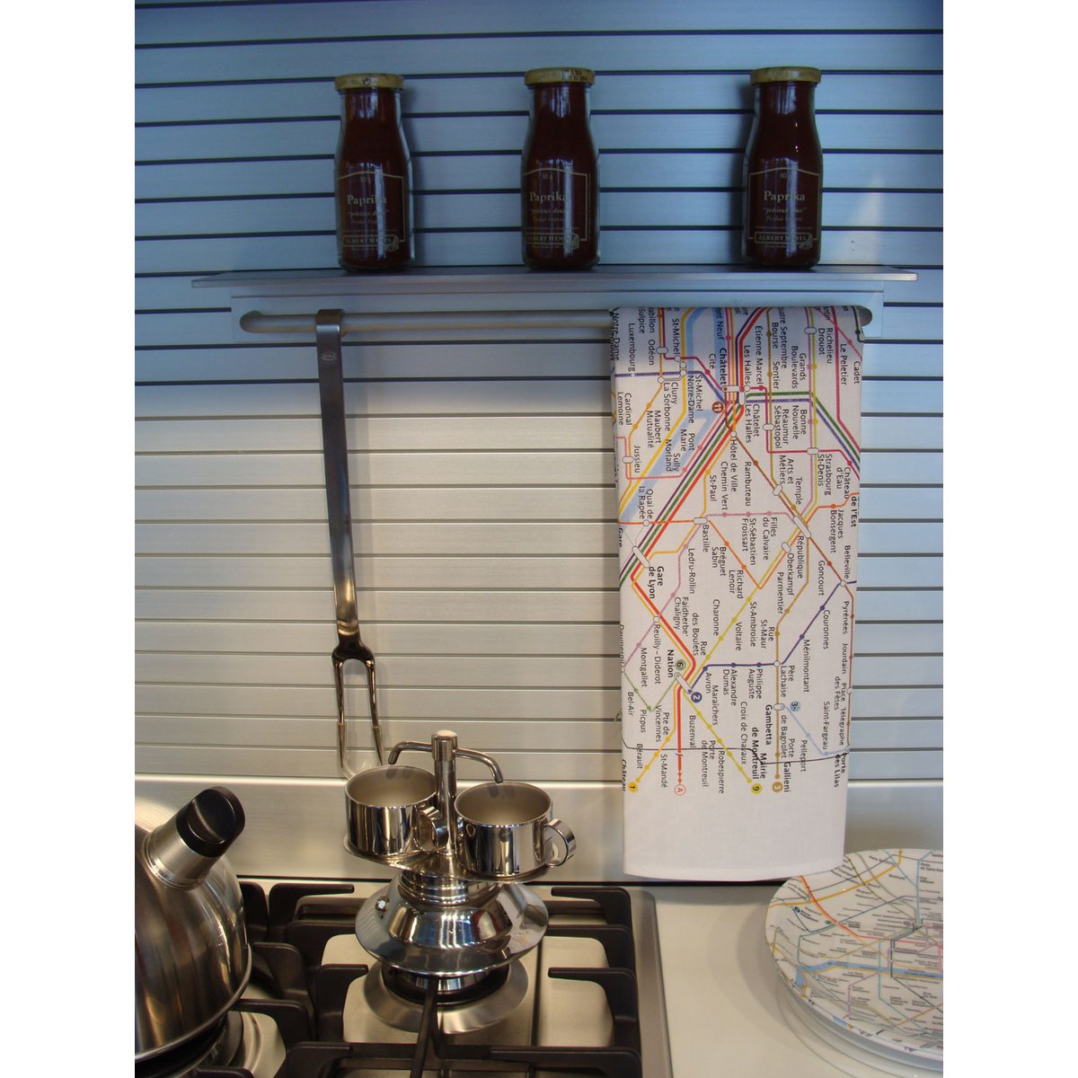 RATP tea towel