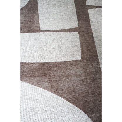 Ziba Taupe/Creme Rug - 160 x 230 cm