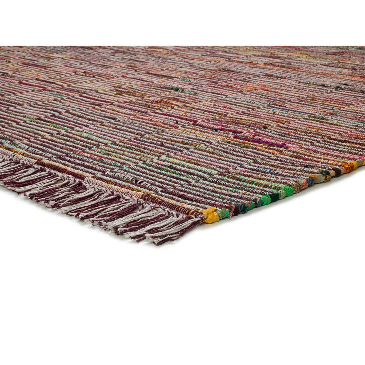 Bohemian rug in recycled material CHINDI