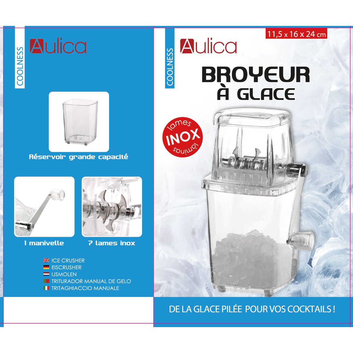 ACRYLIC ICE CRUSHER