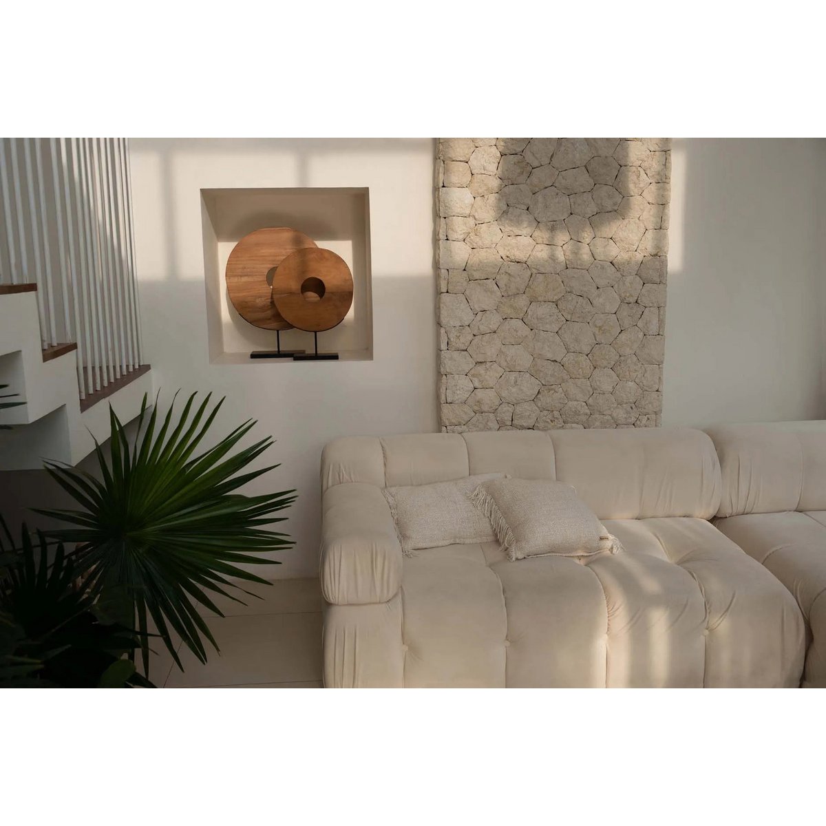 The Oh My Gee Cushion Cover - Cream - 30x50