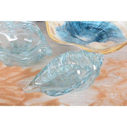Blue shell ocean cup 27.5x12.5x15cm