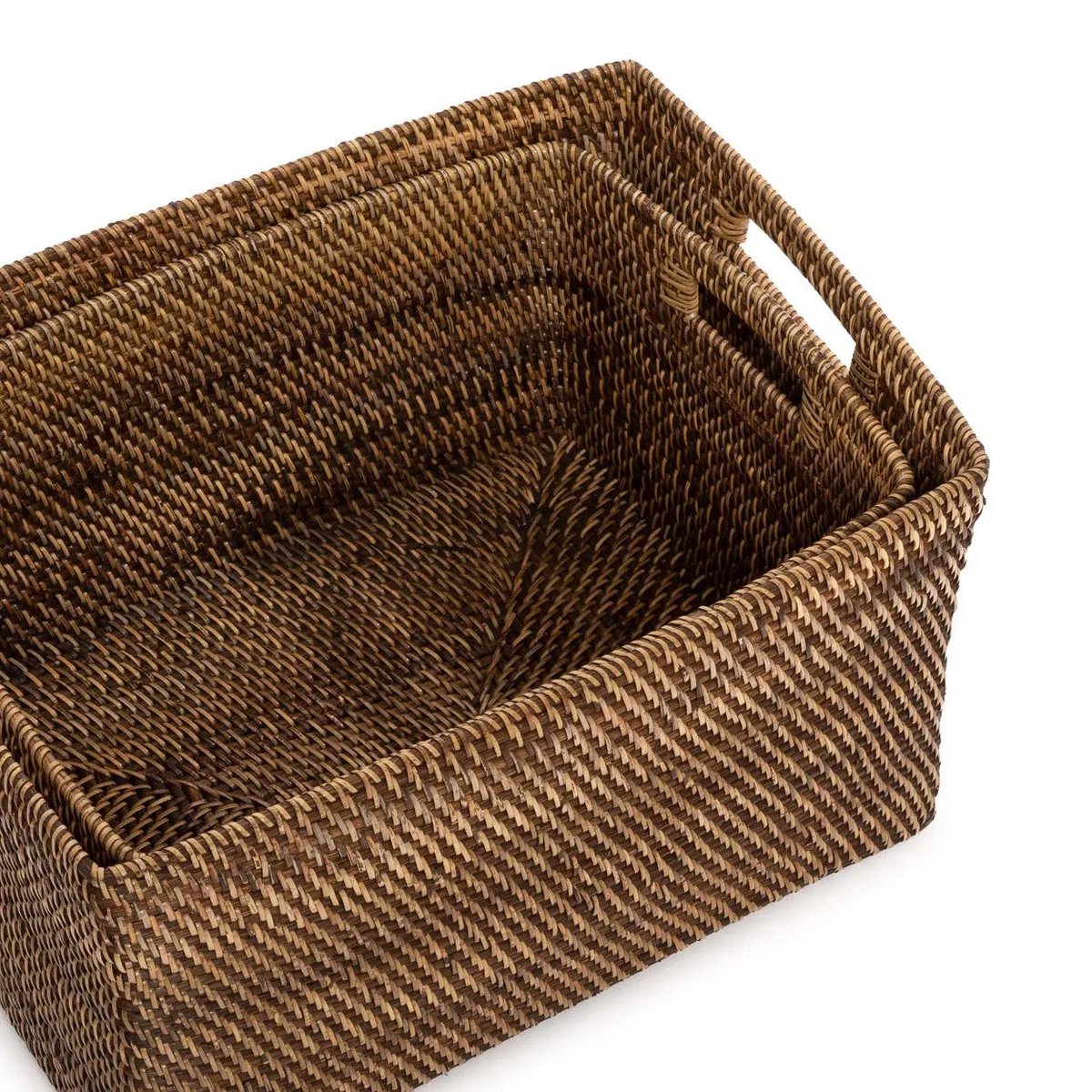 The Colonial Magazine Basket - Natural Brown - XL