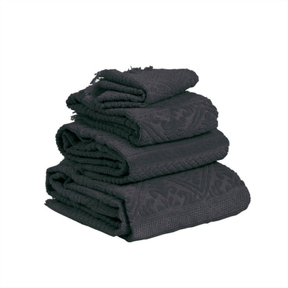 Zoe Carbon bath towel