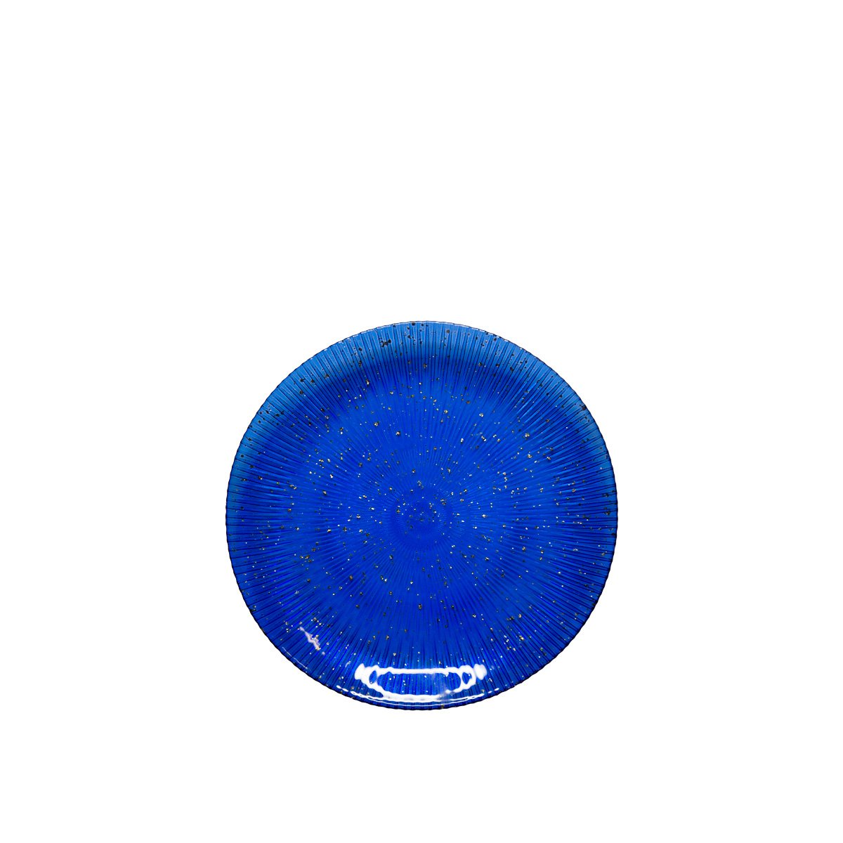 Constellation blue dessert plate 21x21x2cm