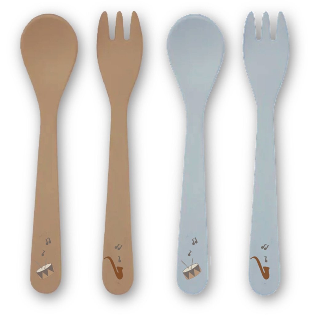 Carl bioplastic (PLA) cutlery set 4 pcs.