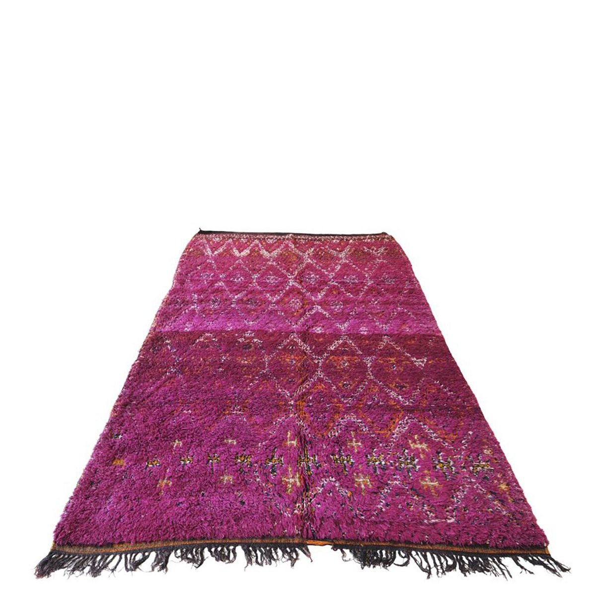 Berber wool rug Beni M'Guild vintage 192 x 294 cm