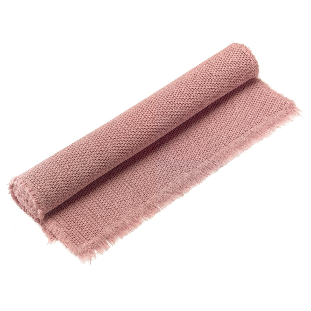 Plain bath mat Elly Blush 54 x 110