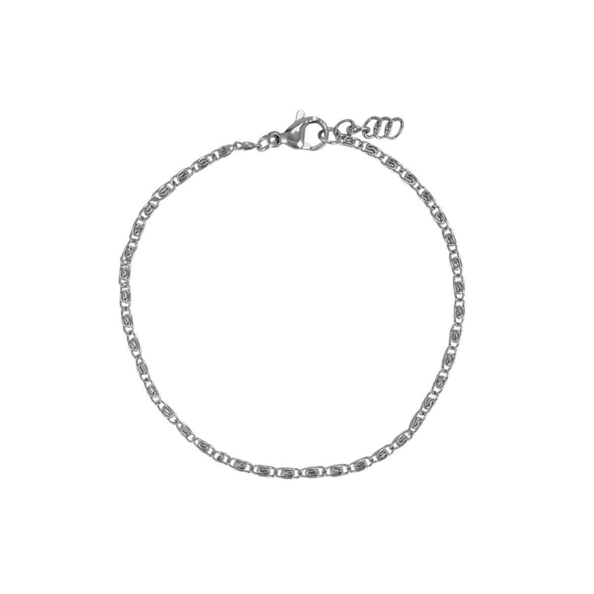 Bracelet Roman Link - Silver