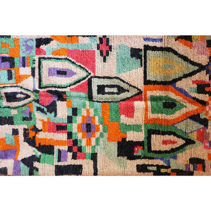 Pure wool Moroccan Berber rug 167 x 254 cm