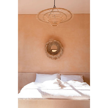 The Abaca Solomon Mirror - Natural