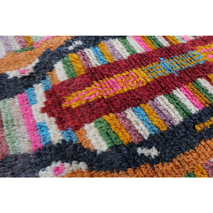 Berber contemporary wool hallway rug 72 x 355 cm