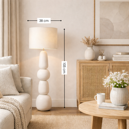 Floor lamp Menko Cream