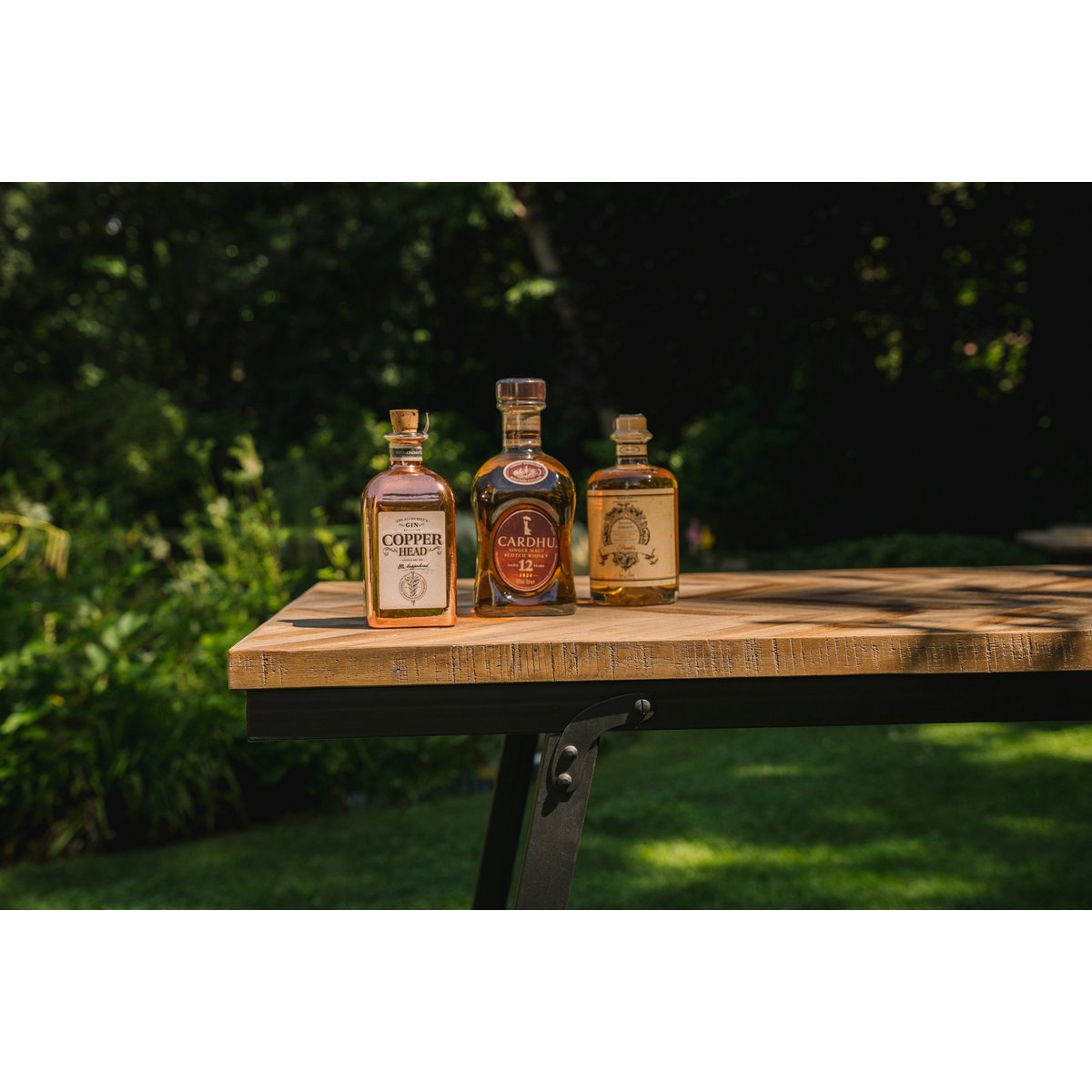 The Herringbone Console - Natural