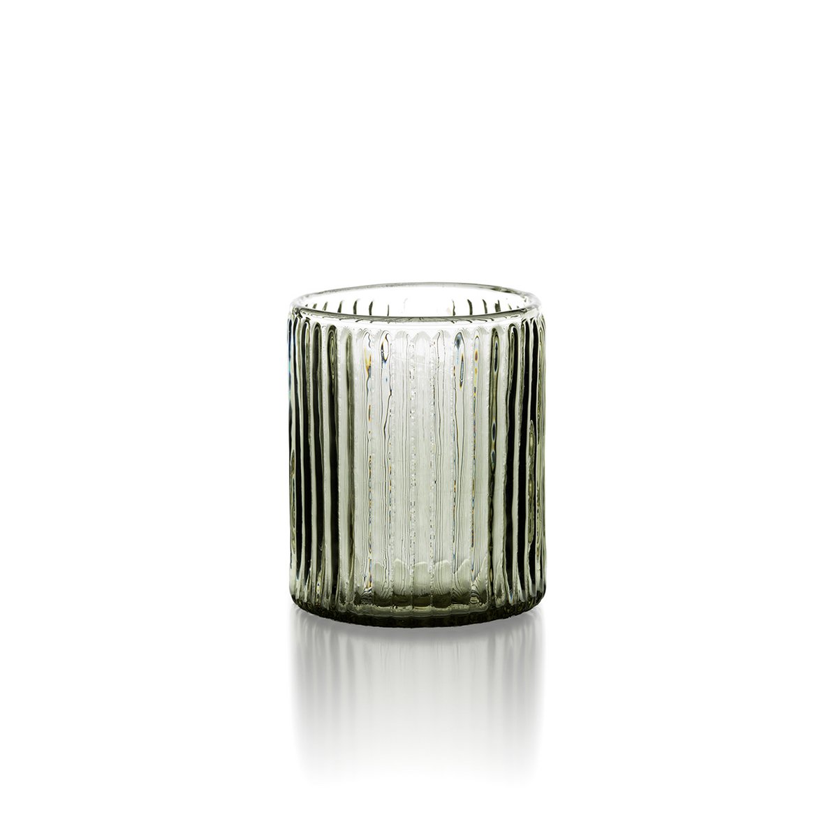 The Ribbed Tumbler - Charcoal