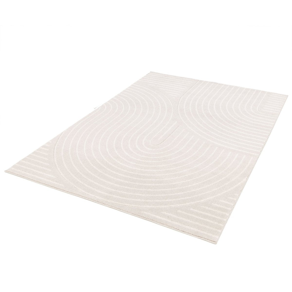 Super soft very graphic rug VOLUTE