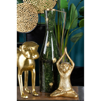 Metal decorative vase “Grana”