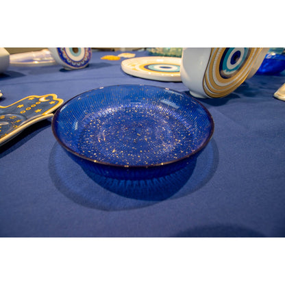 Bol bleu constellation 15x15x3cm