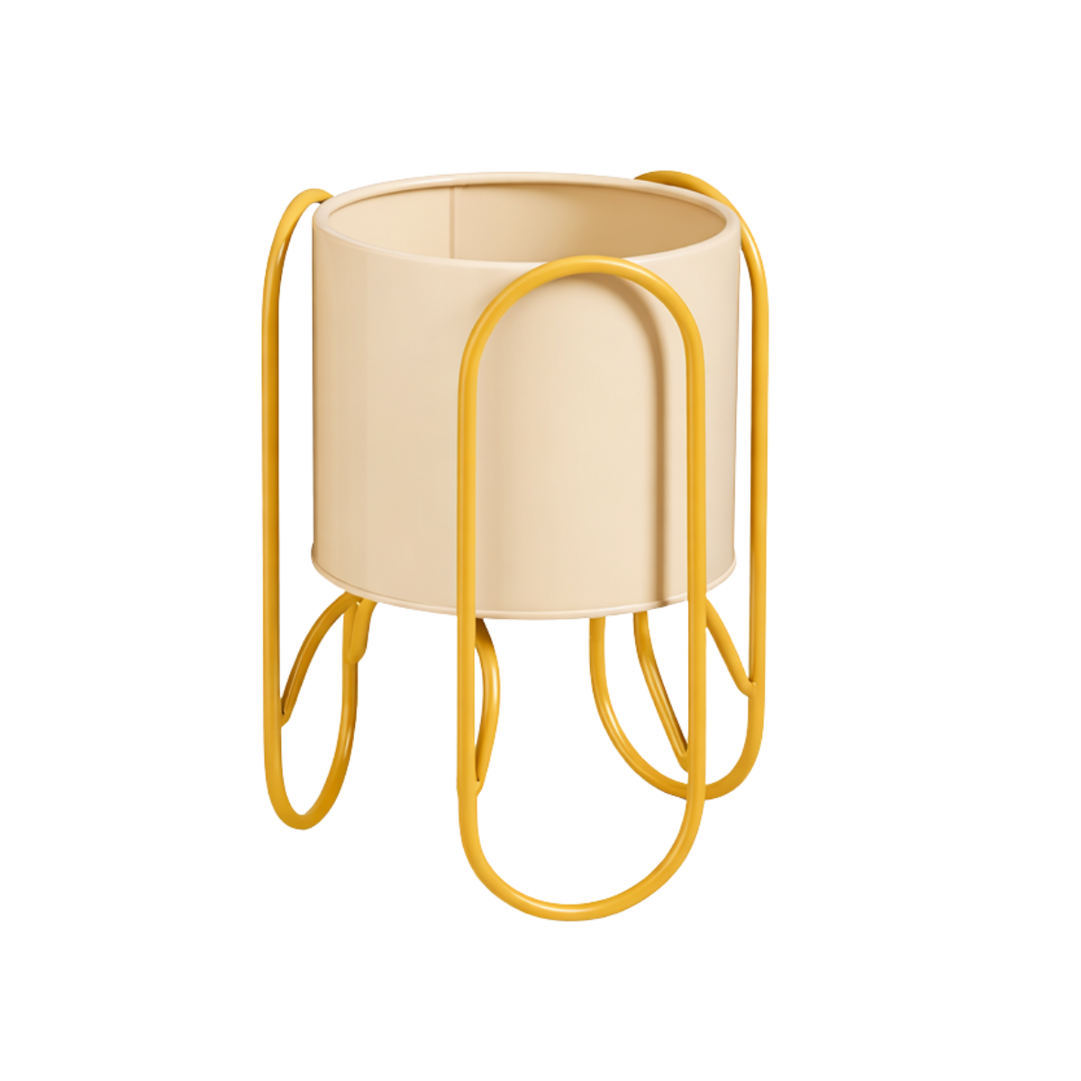 Flowerpot inside Danube Yellow