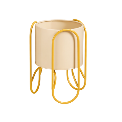 Flowerpot inside Danube Yellow