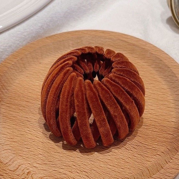 Geometric Bird Nest Elastic Hair Bubbles