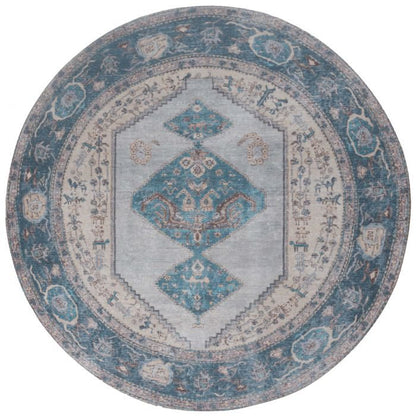 Carpet Karaca Blue 03 Round ø160 cm