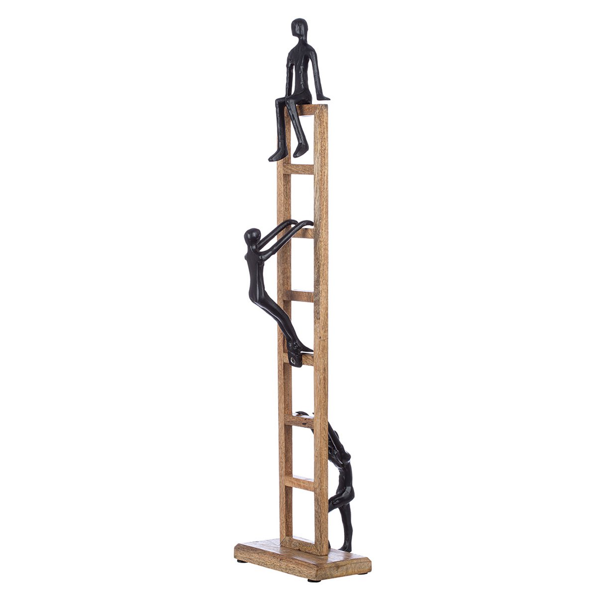 Sculpture Ladder, natural color H.82 cm