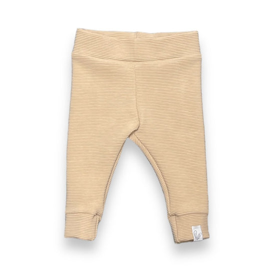 Newborn pants rib sand