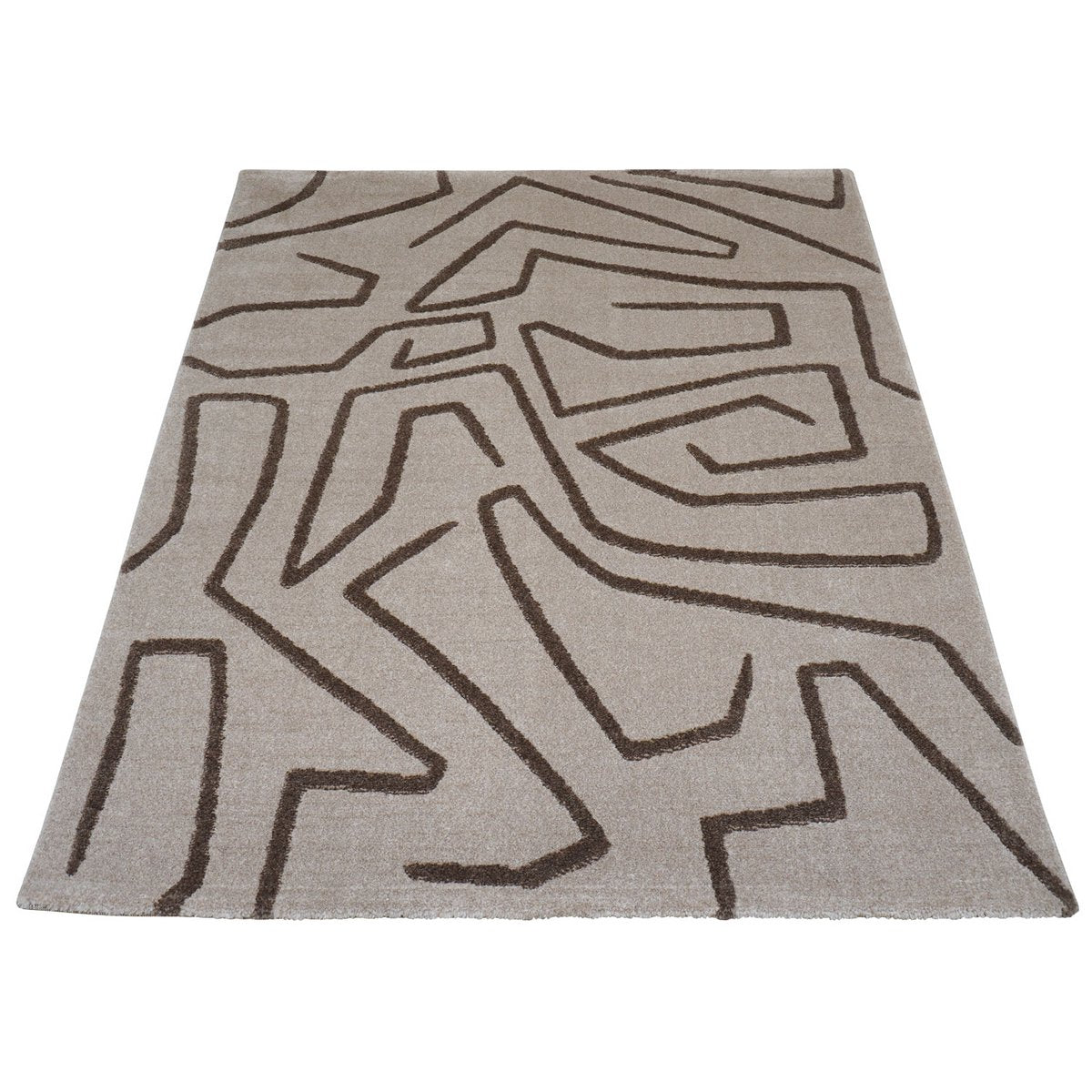 Rug Labyrinth Beige - 200 x 280 cm