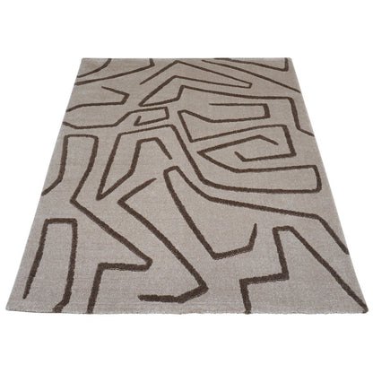 Rug Labyrinth Beige - 200 x 280 cm