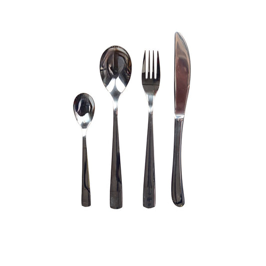 24-PIECE SHINING SILVER HOUSEWARE