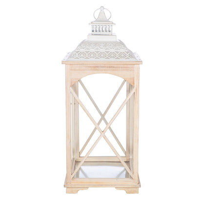 Set of 3 lanterns Fresno, natural color H.75 cm