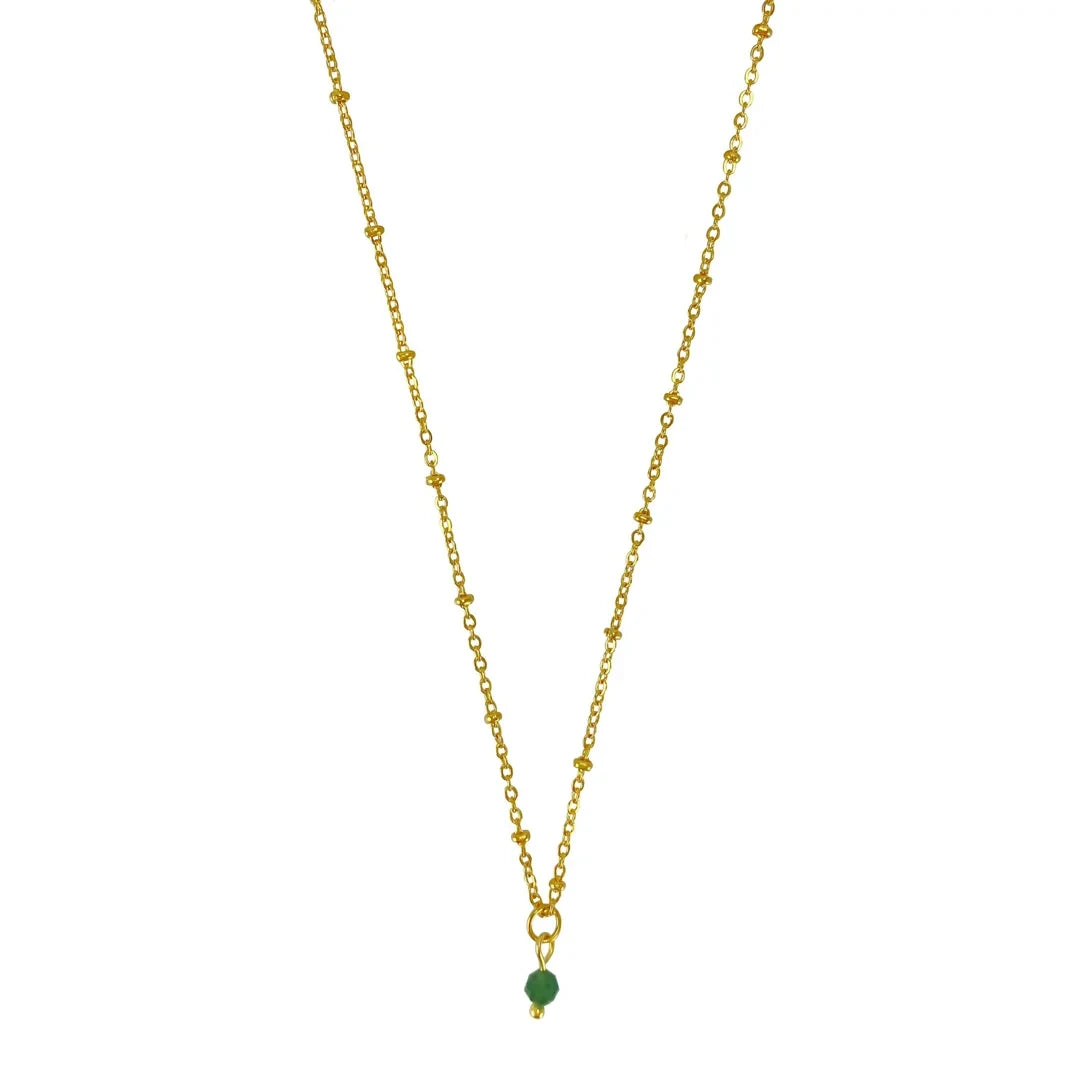 Birthstone Necklace - Gold (can be ordered per month)