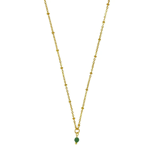 Birthstone Necklace - Gold (can be ordered per month)