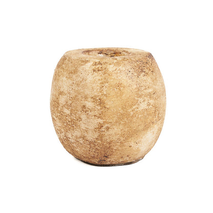 The Cavestone Candle Holder - Cream