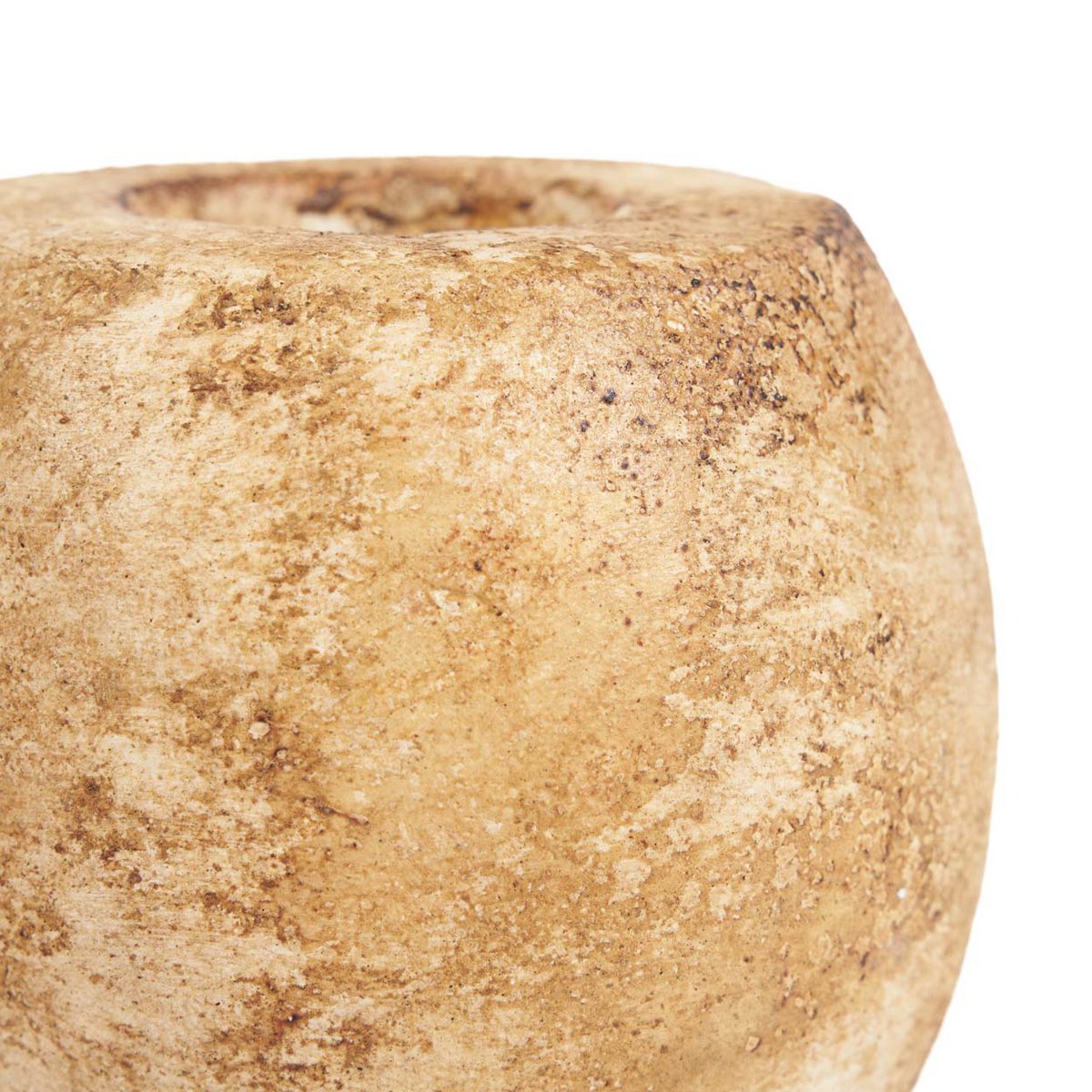 The Cavestone Candle Holder - Cream