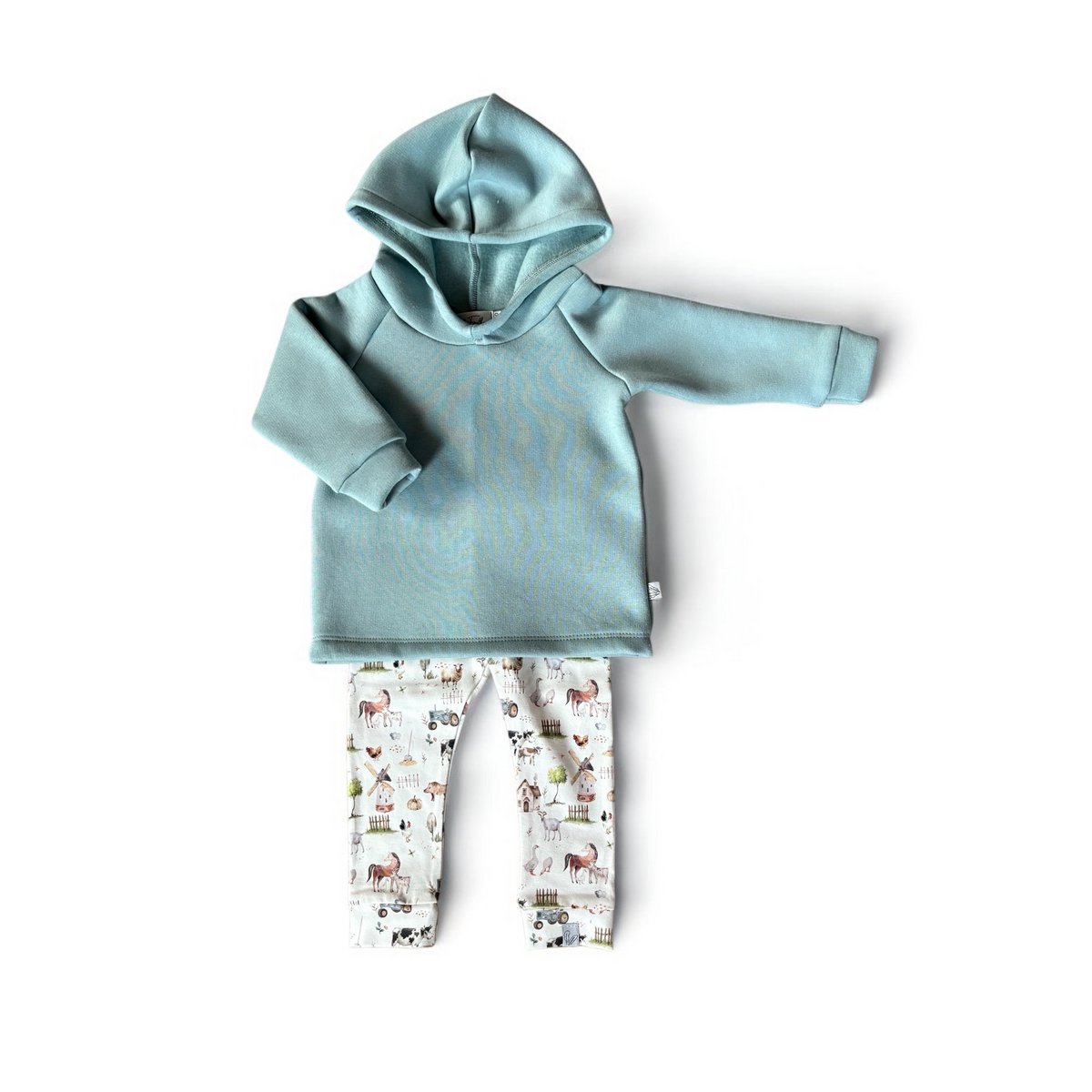 Hoodie jogging seagreen