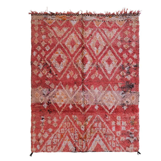 Pure wool Moroccan Berber rug 120 x 160 cm