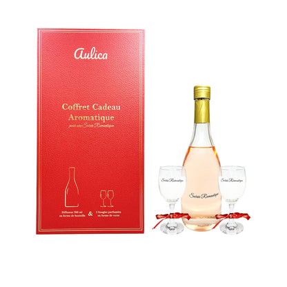 Candles gift box and glass diffuser